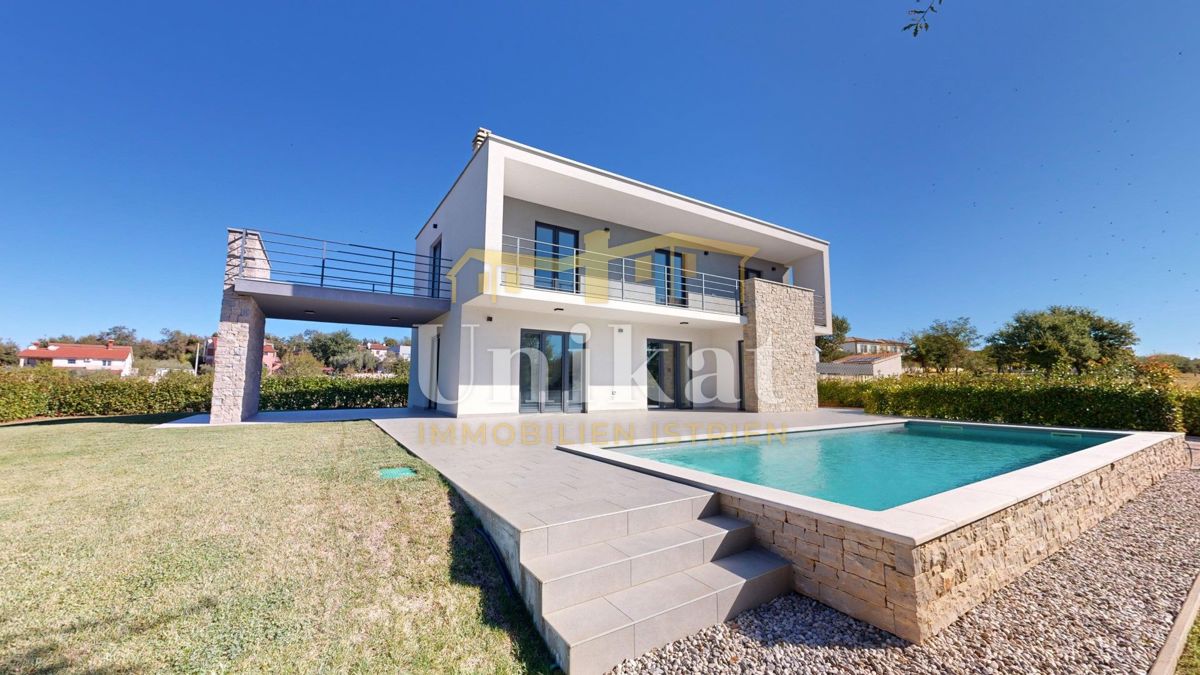 Neubau nahe Porec - Haus mit Pool